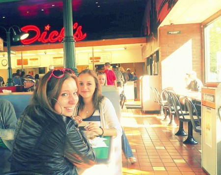 Met Kati (uit Duitsland) 